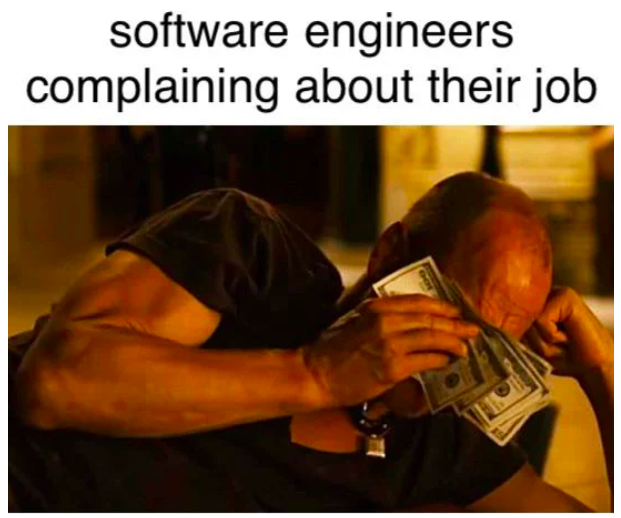 software complaining about their job